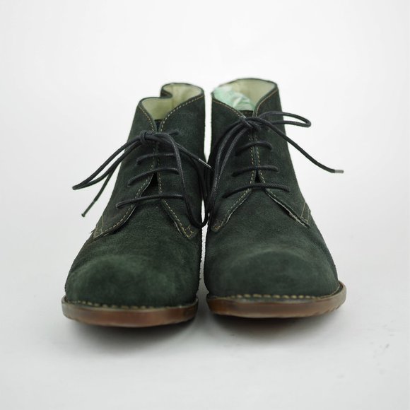 EL NATURALISTA Black distressed leather ankle boot - Picture 5 of 12